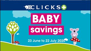 Baby savings at Clicks | 23 June - 22 July