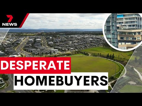 Desperate first home buyers flock to Sydney’s newest suburb | 7 News Australia
