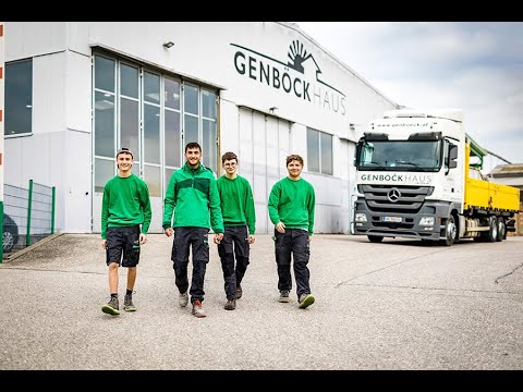 Lehrlingsfilm Zimmerer & Fertigteilhausbauer bei Genböck Haus