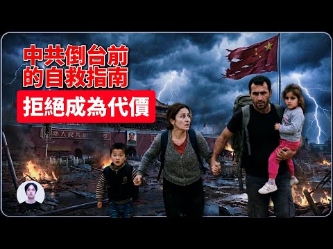 🚨你和家人該怎麼活下去？— 中國大變局前（中國共產黨倒台前）的自救戰【拒絕成為代價】