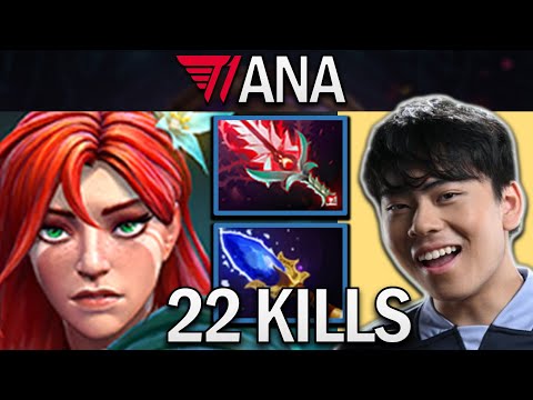 Windranger Dota 2 Gameplay T1.Ana with Aghanims and Bloodthorn #dota2 #dota2gameplay