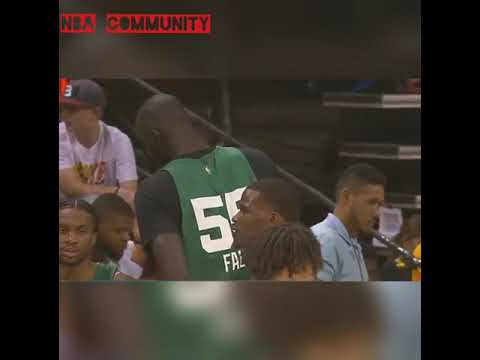 7'7 Tacko Fall Hammers on Everyone on the NBA Debut Full Play 2019. 07.06 Celtics V 76ers 6pts-1Blk