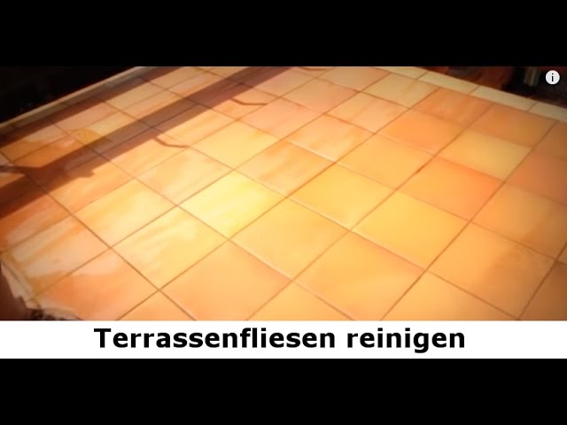 Terrassenfliesen reinigen in Berlin