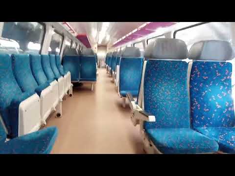 Interiér soupravy 471 (CityElefant), bohužel hnusně počmáraný