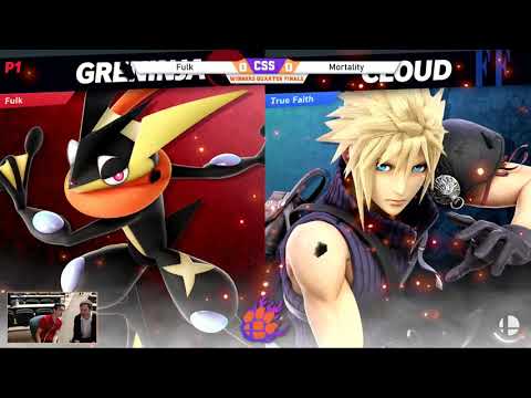 Clemson Smash Series 24 - Winners Quarters - Fulk (Greninja) vs. Mortality (Cloud) - SSBU