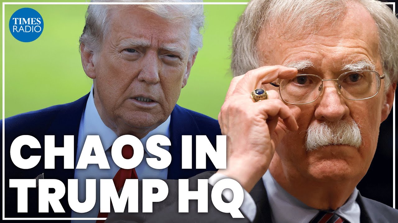 There’s ‘chaos’ in the White House that Trump is ‘unprepared’ for: John Bolton