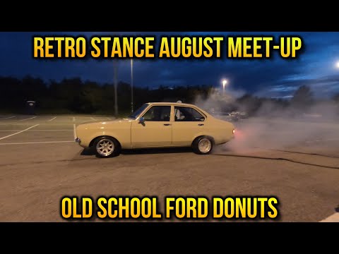 Retro Stance August Meet Highlights - Mk 2 Escort Donuts