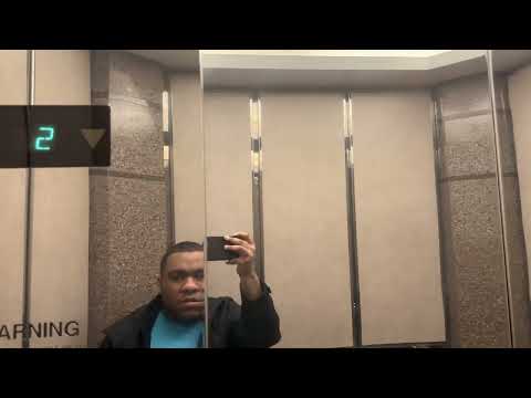 Beautiful and Rare Otis Late Lexan Traction Elevators @ International Gateway in Vienna, VA