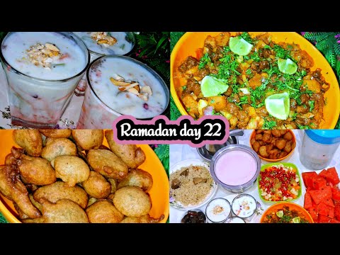 Ramadan Iftar Day 22 / Iftar Special Shabudana Dessert 🍨/ Simple & Easy Iftar Recipe / Iftar Menu