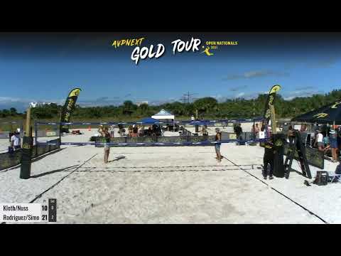 AVP Open Nationals | COURT 2 - Kloth/Nuss VS Rodriguez/Simo- Saturday October 30
