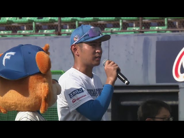 【ファーム】 ファイターズ・宮崎一樹選手 ヒーローインタビュー 7月31日 北海道日本ハムファイターズ 対 千葉ロッテマリーンズ