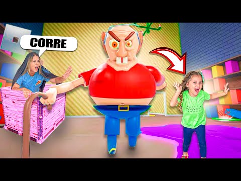 EU E MINHA IRMÃZINHA TIVEMOS QUE FUGIR DE UM VOVÔ MALVADO!