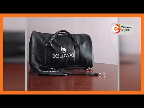 | Made In Kenya | University student making bags from artificial leather