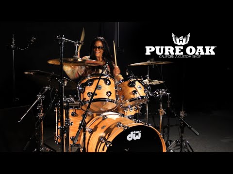Introducing DW Collector's Series Pure Oak Drums featuring Sheila E.