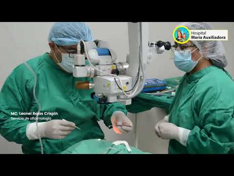 Retomamos cirugías de trasplante de córnea, video de YouTube