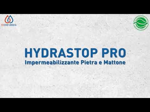 Impermeabilizzante Idrorepellente per Pietra e Mattone - Hydrastop Pro - 123 Stop Umidità