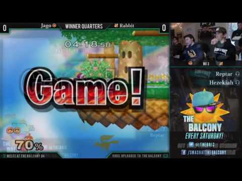 Melee @ the Balcony 84 - Winners Quarters ft. Jago (Ice Climbers) VS Rabbit (Fox)