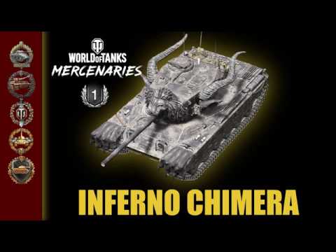 World of Tanks Console - Inferno Chimera - 1st Class - Radley-Walters - Full HD 1080p - PS4 Pro