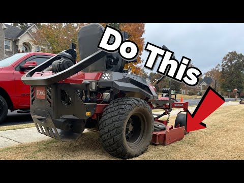 STOP Side Discharge if you mow regularly. Mulch  instead.