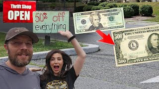 WE WERE SHOCKED The Deals Wouldn't Stop At This Church Thrift Shop Sale! Huge Resale Haul Profits