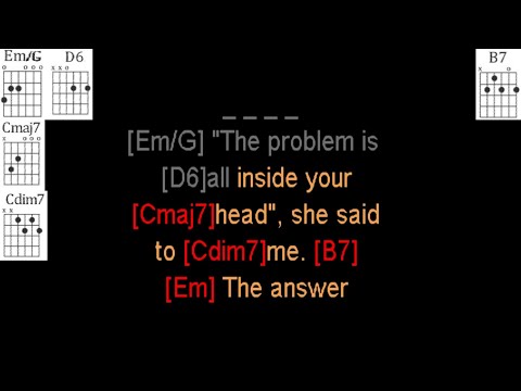 50 Ways To Leave Your Lover by Paul Simon guitar play along.