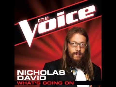 Nicholas David: "What's Going On" - The Voice (Studio Version)