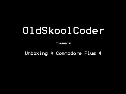 Unboxing a Commodore Plus 4