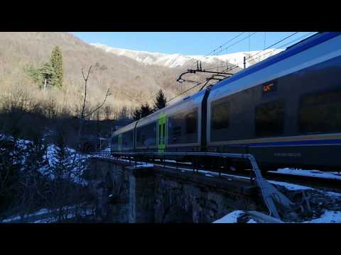 REGIONALE MINUETTO E. ENTRA IN GALLERIA LIMONE Pte. (CN) SAB. 15 - 12 - 2018