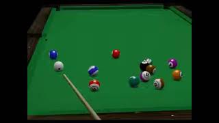 Virtual Pool 3 - 2/2 Rotation Straight Pool 128 ball run