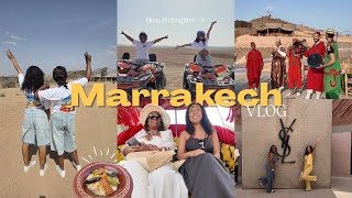 Marrakech vlog 🇲🇦 | First Mom &amp; Daughter Girls Trip, Agafay Desert, YSL Museum, Rooftop Spots + More