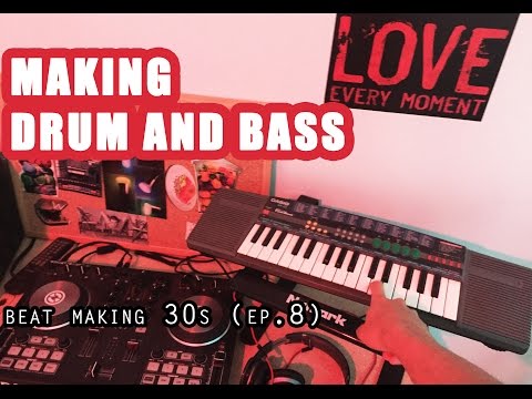 Making A Drum and Bass Track From Scratch In Logic Pro (BM3008)