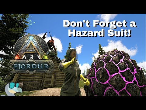 Fjordur Rock Drake Egg Location & Retrieval Guide! w/ Blue & Red Gem Locations - Ark Fjordur Map