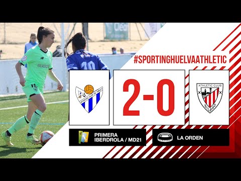 Imagen de portada del video ⚽ RESUMEN I Sporting Huelva 2-0 Athletic Club I J21 Primera Iberdrola 2021-22 I Laburpena