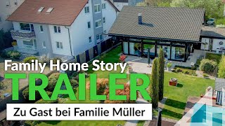 So schön lebt Familie Müller in ihrem Traumhaus!