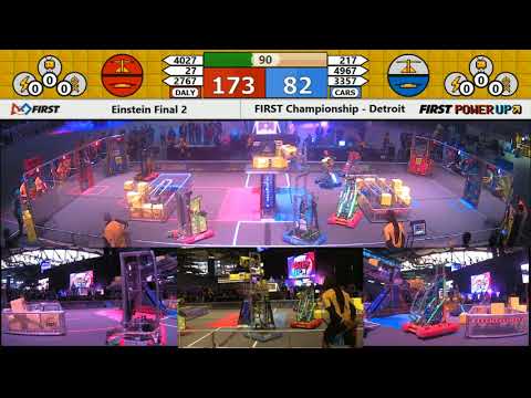 Einstein Final 2 - 2018 FIRST Championship - Detroit