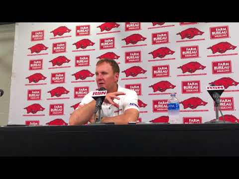 HawgBeat.com - Chad Morris Post-Game Presser Arkansas Beats EIU