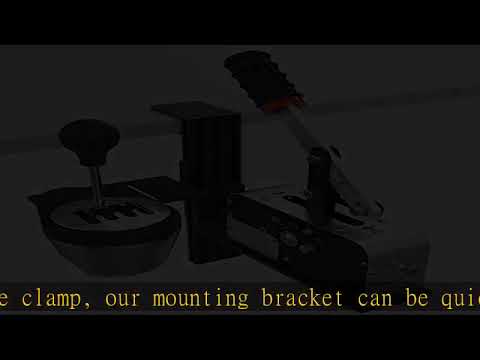 Hikig Desk Mount For Racing Sim Shifter & Handbrake Compatible With Logitech G Driving Force Shifte