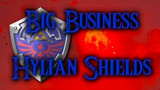 Hylian Shields by Link&#39;s Big Business