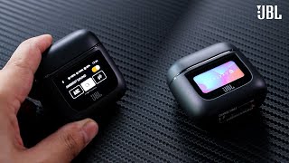 세계최초! 터치스크린 디스플레이가 적용된 무선이어폰! JBL TOUR PRO2