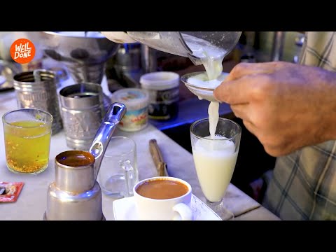 Making Egyptian ancient beverages in a local coffee shop | Street Food | स्ट्रीट फूड