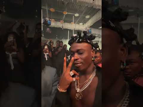 OLAMIDE & FIREBOY AT THE FORMER'S BREAKFAST ALBUM LISTENING.