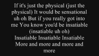 Insatiable - Elise Estrada with lyrics