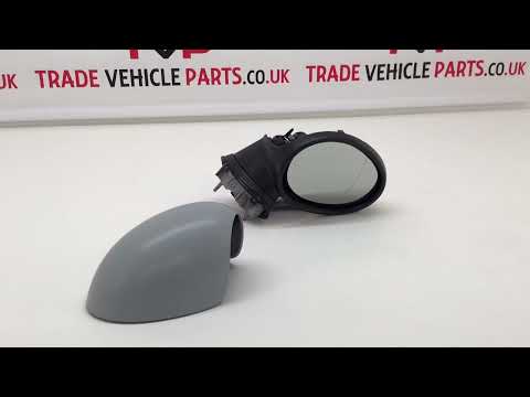 Fits Mini R56 2006-2013 Door Wing Mirror Electric Heated Primed Driver Side video