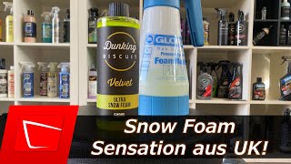 Reichen 3ml Snow Foam in der Gloria FM10? Dunking Biscuit Velvet Ultra Snow Foam im Test