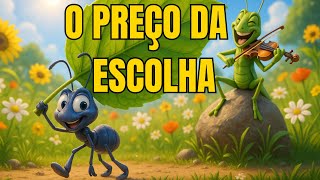 O Preço da Escolha — A Lição da Formiga e do Gafanhoto