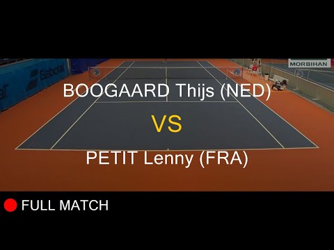 BOOGAARD Thijs (NED) VS PETIT Lenny (FRA) - Open Super 12 Auray 2020