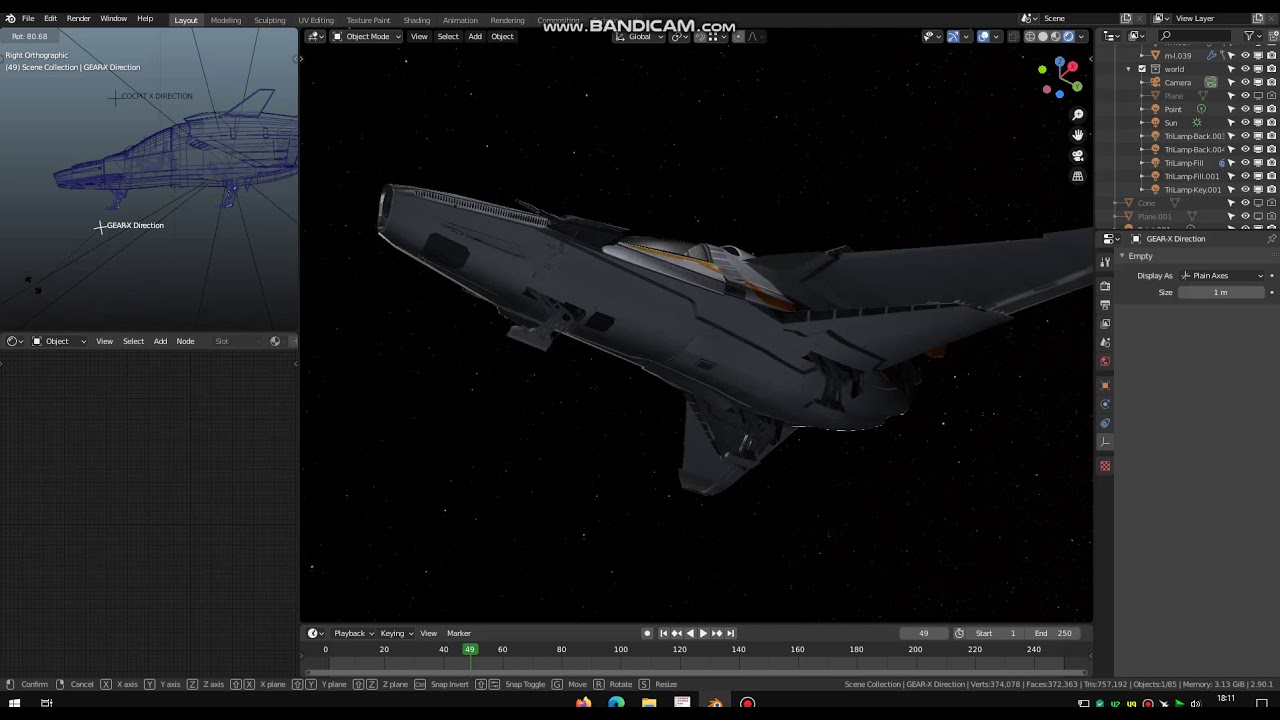 Uzay Gemisi - Yıldız Savaş&ccedil;ısı 3D Model