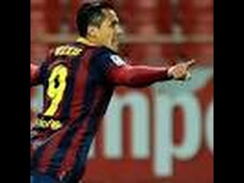 Gol Alexis Sánchez Sevilla 1 - 1 FC Barcelona [09.02.2014]