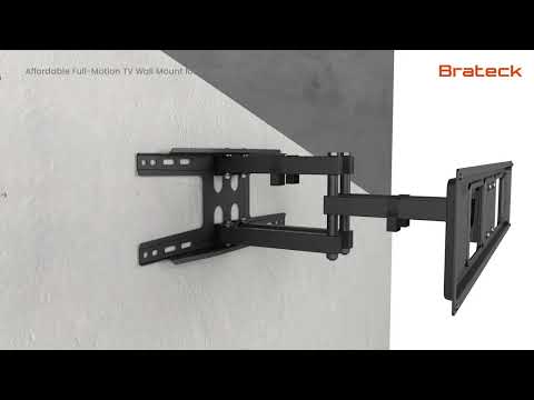 Výsuvný držák Brateck LPA63-466 pro TV 37"-80" 40kg polohovatelný nástěnný