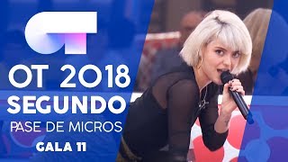 &quot;CRAZY IN LOVE&quot; - ALBA RECHE | SEGUNDO PASE DE MICROS GALA 11 | OT 2018
